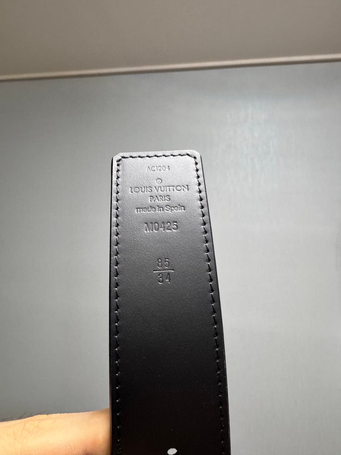 루이비통 에어로그램 리버서블 벨트 35mm 상품이미지4