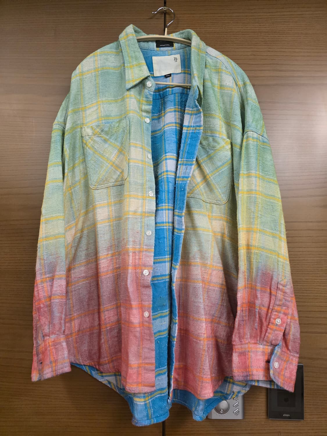 R13 멀티컬러 버튼 셔츠 상품이미지1