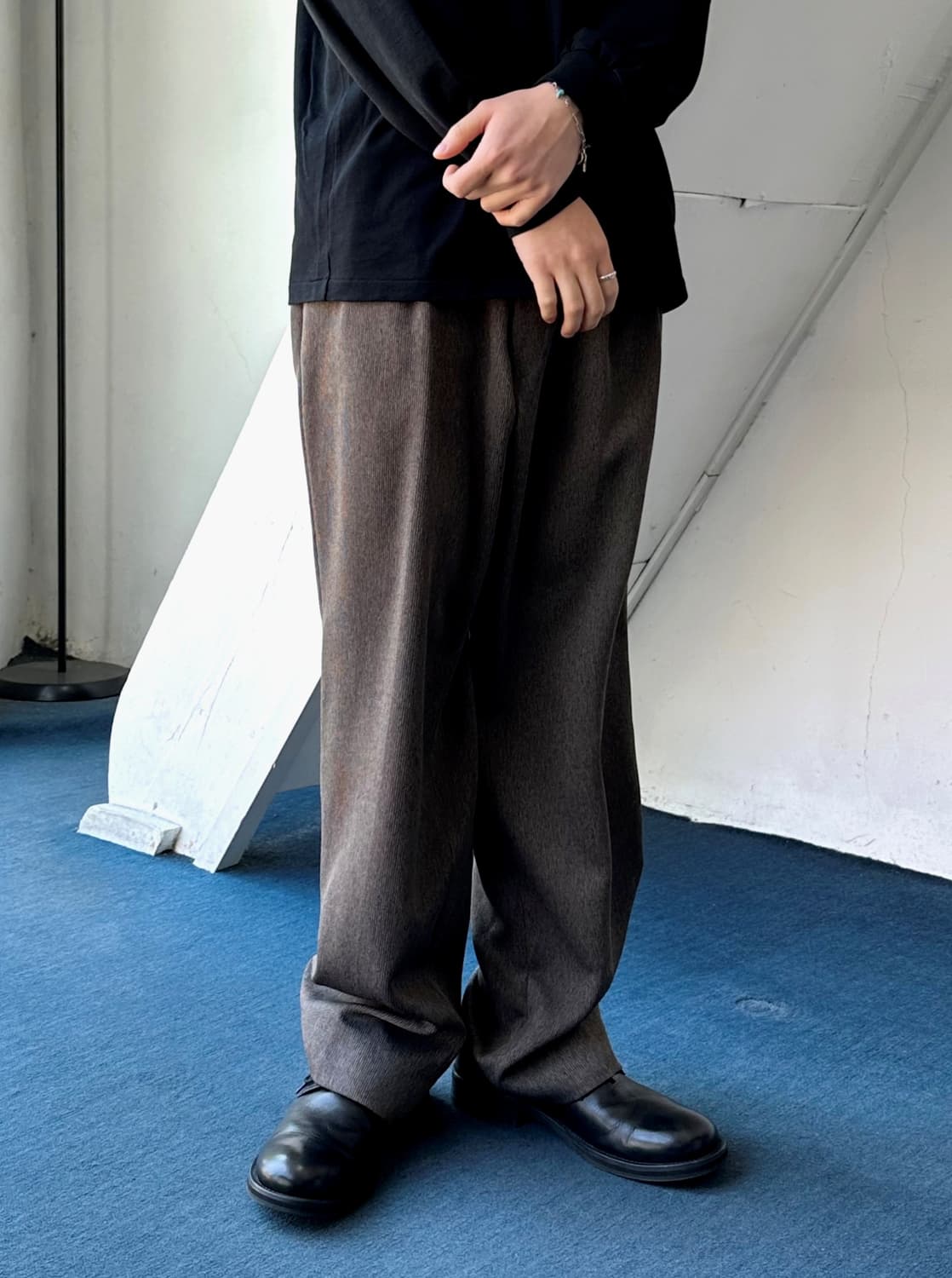  Design woven 'TEFLON' fabric 2 tuck wid 상품이미지9