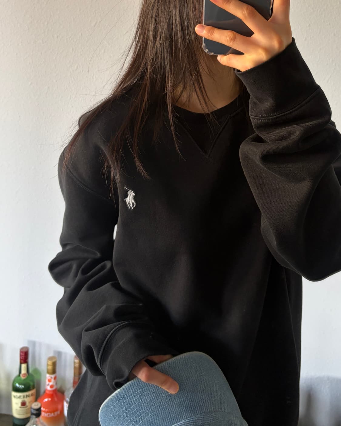 [M]폴로 랄프로렌 크루넥 기모 맨투맨 상품이미지1