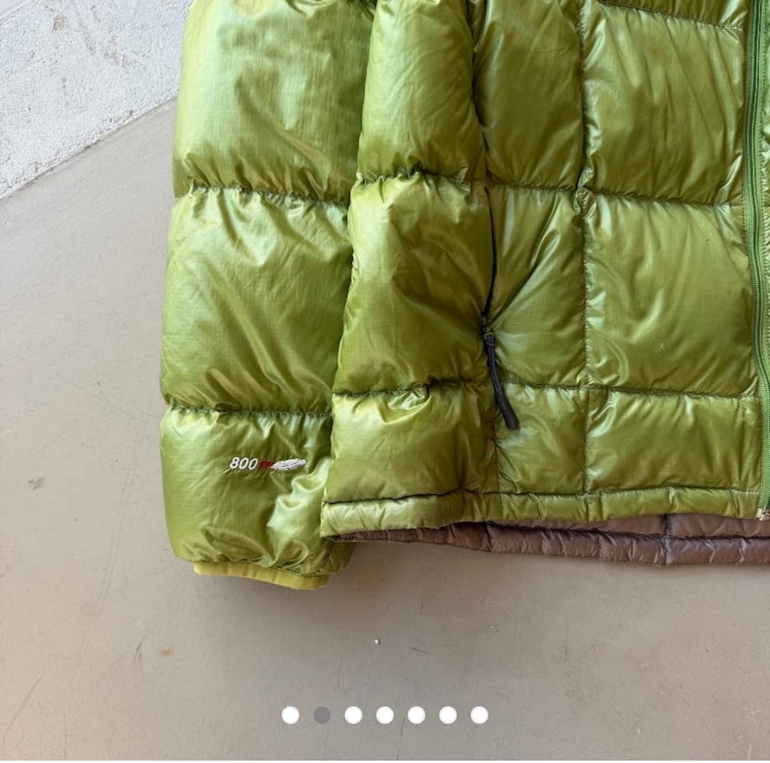 몽벨 800fp 퍼텍스 다운 자켓 xl 상품이미지2