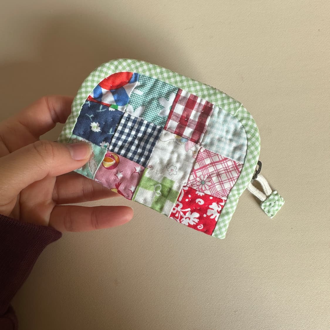 퀼트 지갑 / 작은 손 지갑 상품이미지3