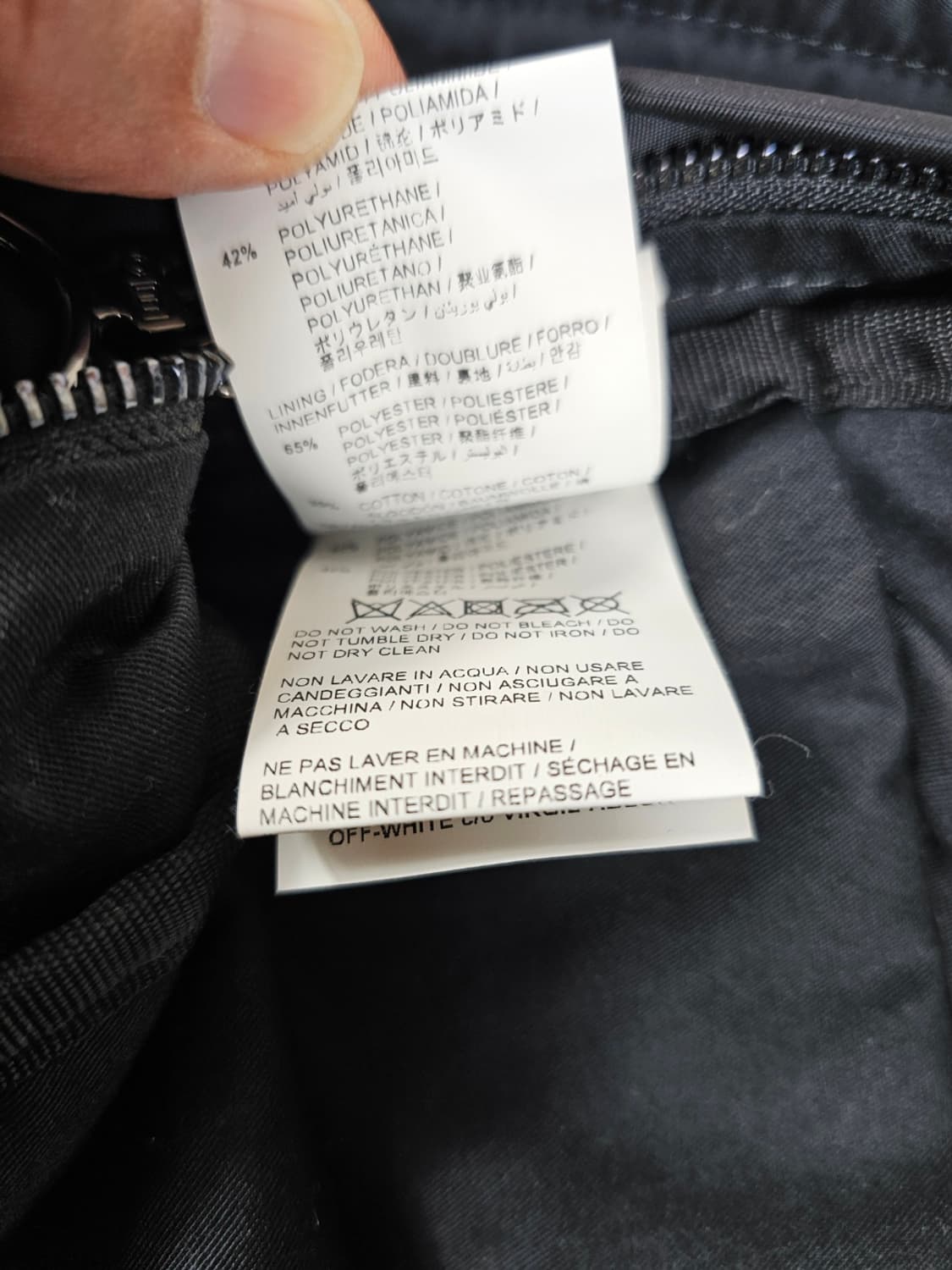 오프화이트애로우백팩 상품이미지10