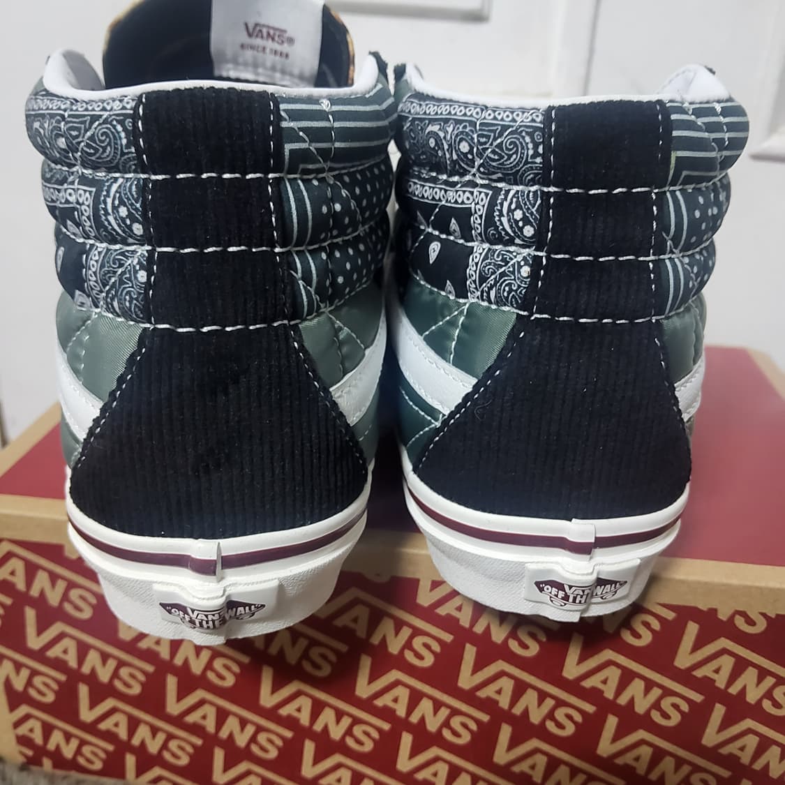 새상품 반스 아나하임 스케이트하이 38 DX 퀼티드 믹스 260 상품이미지3
