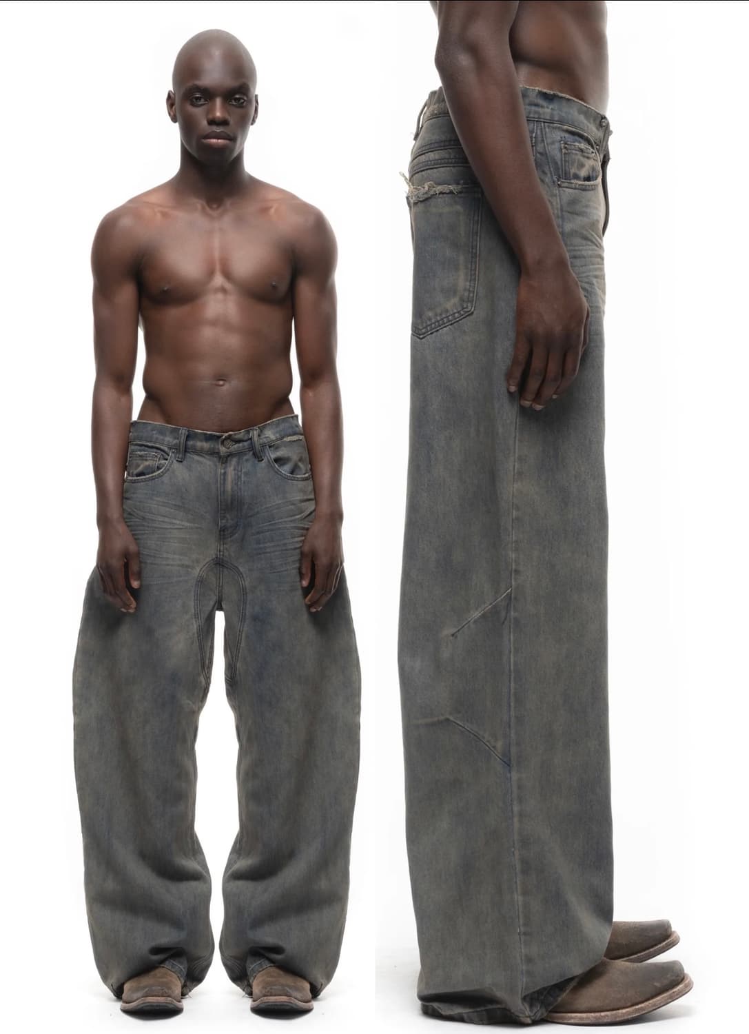 No faith studios concrete denim M 상품이미지1