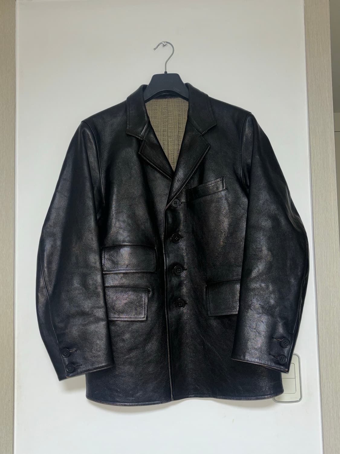 타이가타카하시 Lot803 레더 자켓 상품이미지3