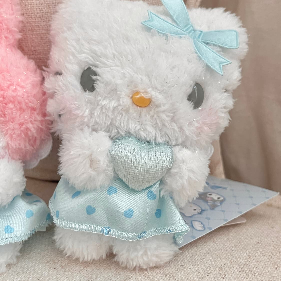 일본 산리오 정품 베이비블루 유메미루 키티 마이멜로디 마멜 키링 마스코트 상품이미지3