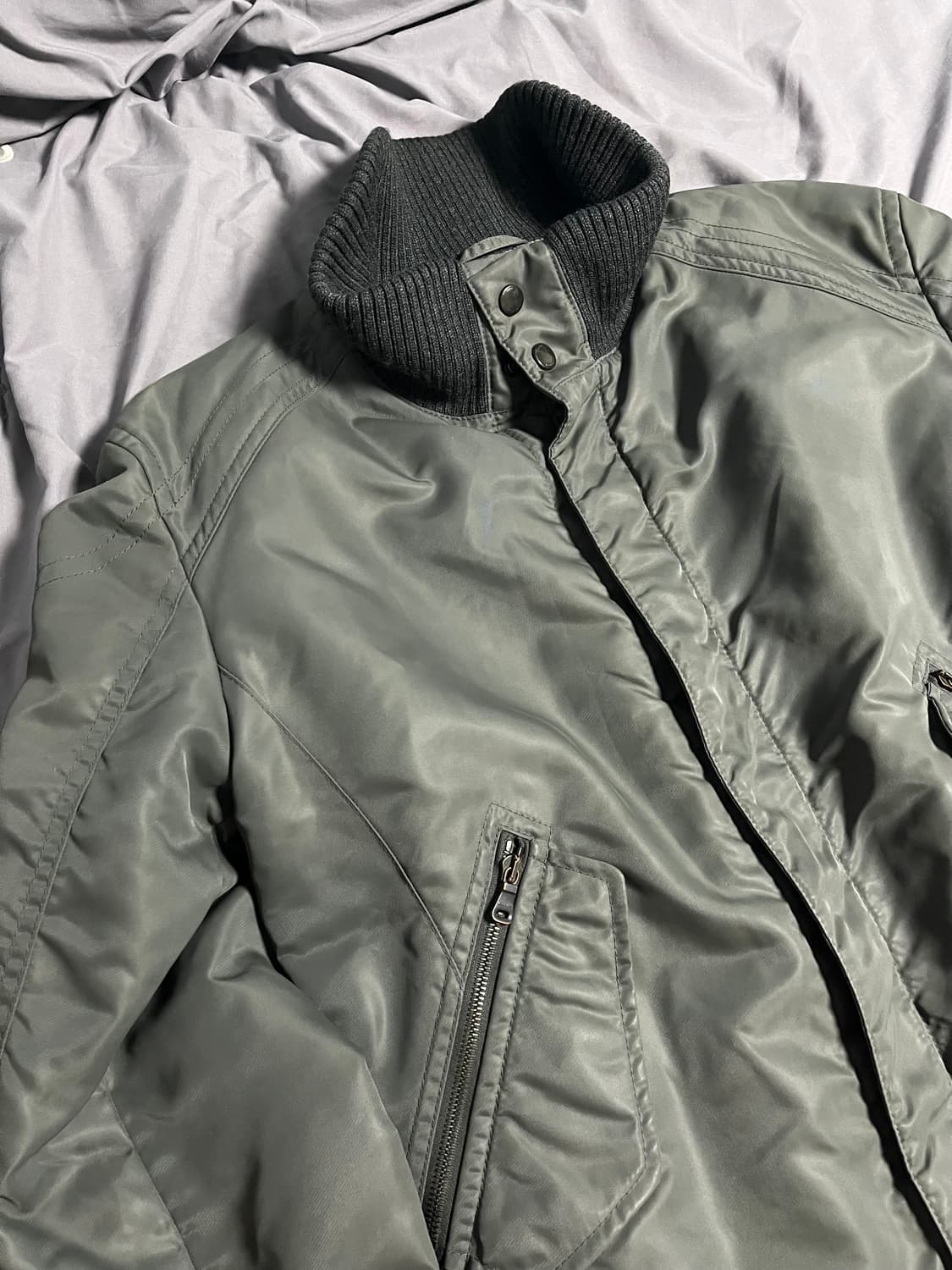 Hugoboss 휴고보스 아카이브 플라이트 마원 점퍼 XL 상품이미지2