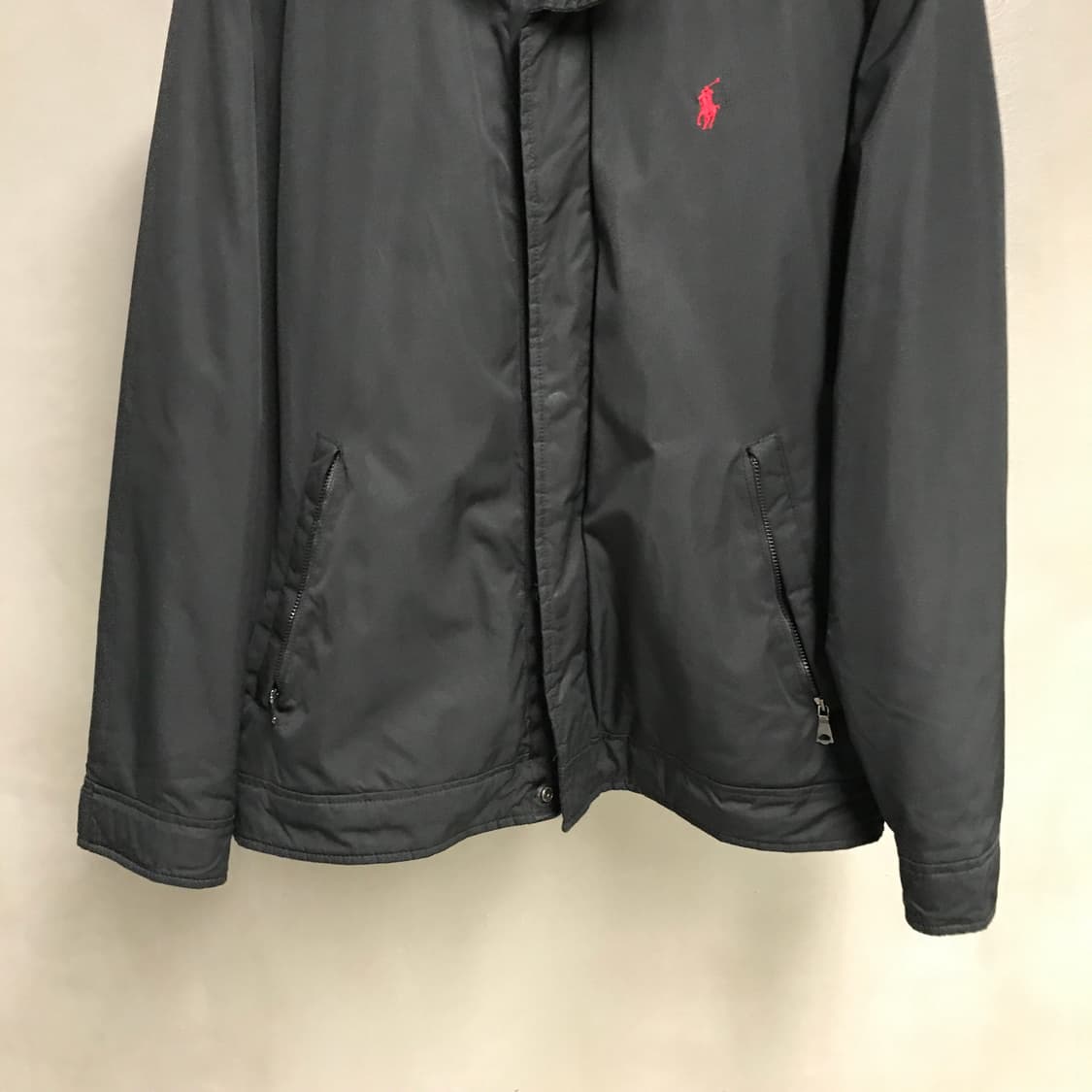 폴로 랄프로렌 기모 페리 자켓 블랙 M 상품이미지3