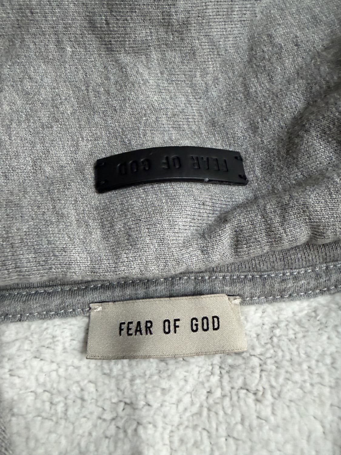 피어오브갓 이터널 풀 집업 후드 그레이 7th 이터널 FOG 제냐 FEA 상품이미지4