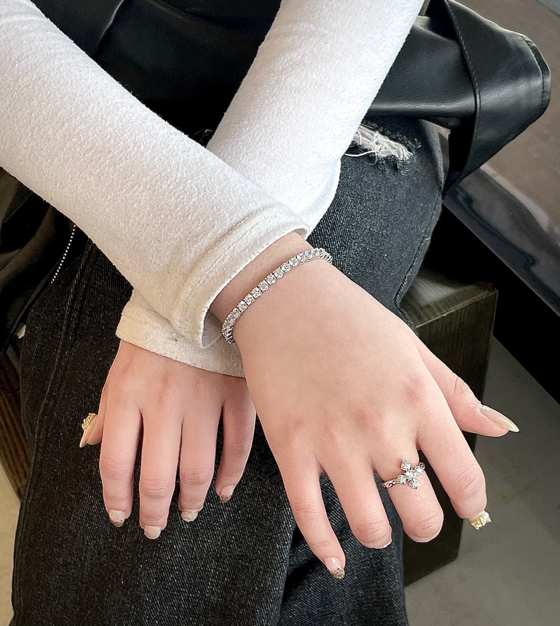 Play tennis bracelet 18cm 상품이미지3