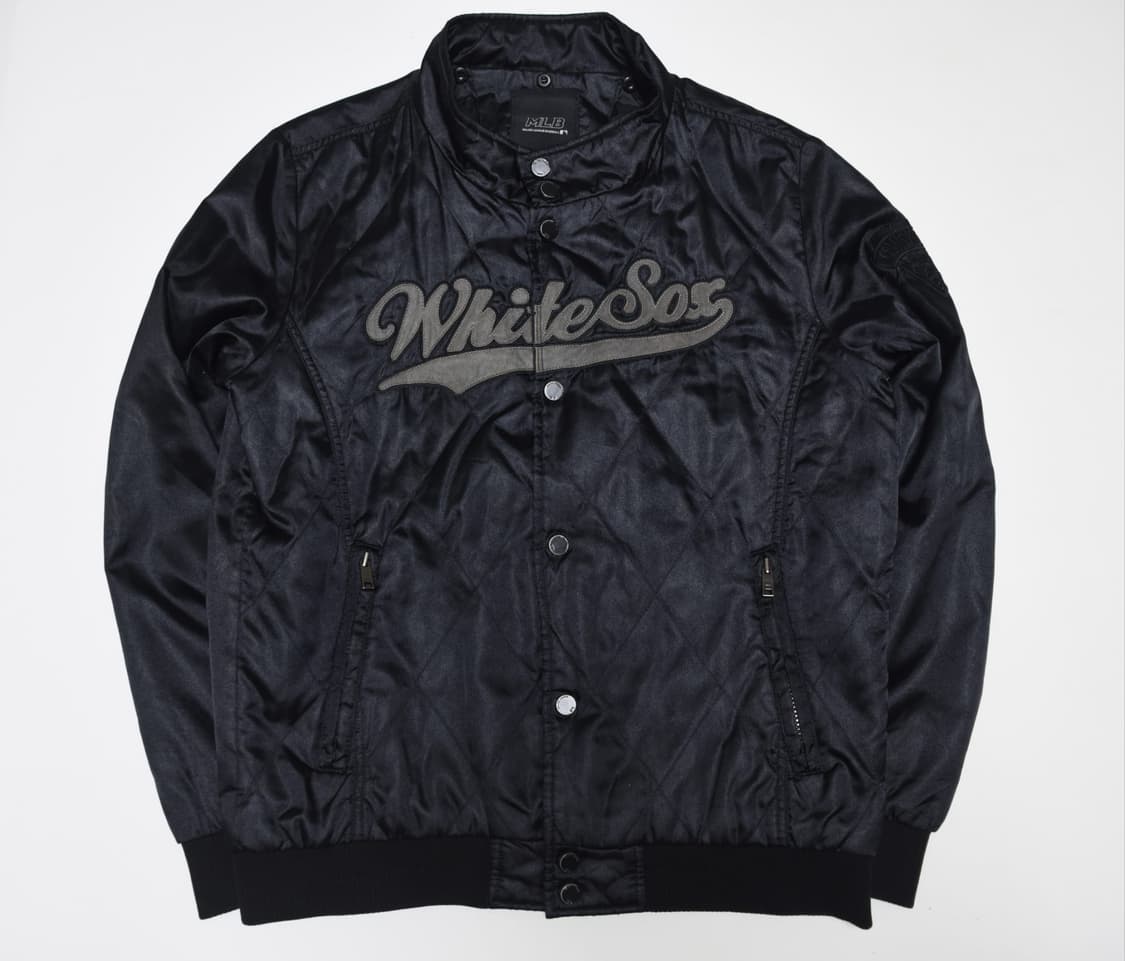MLB Chicago White Sox 블랙 야구 점퍼 105 상품이미지1