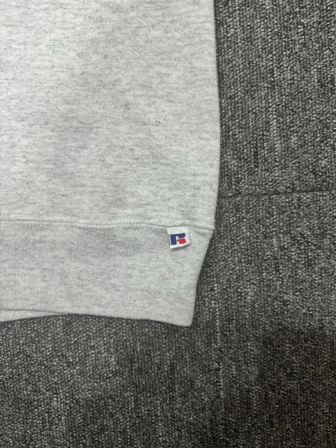 90s USA 빈티지 러셀 멜란지 그레이 스웻 XL 상품이미지5