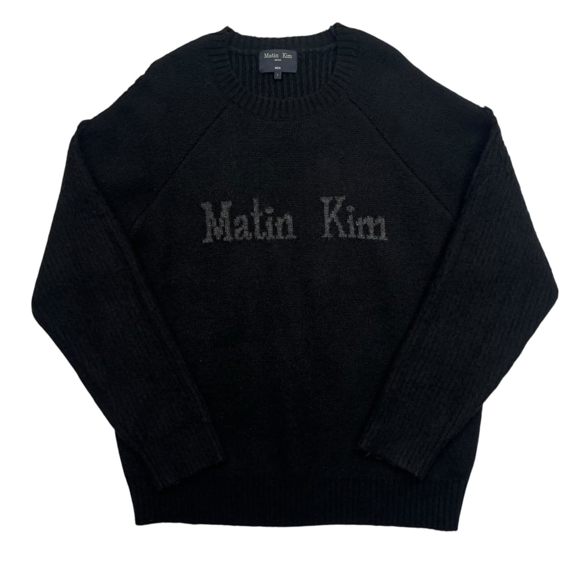 24ss 마뗑킴 아치로고 울 니트 L 상품이미지1