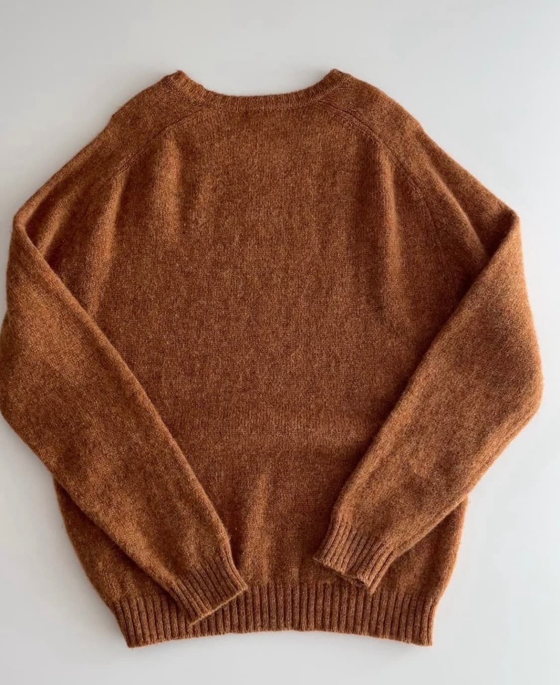 엘엘빈 뉴질랜드 울 니트 스웨터 (스코트랜드 제조) L ~ XL 상품이미지7