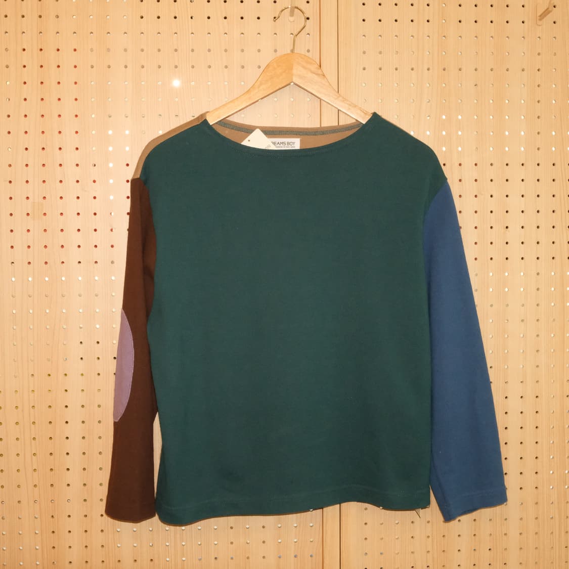 빔즈보이 엘보 패치 배색 슬리브 상품이미지2