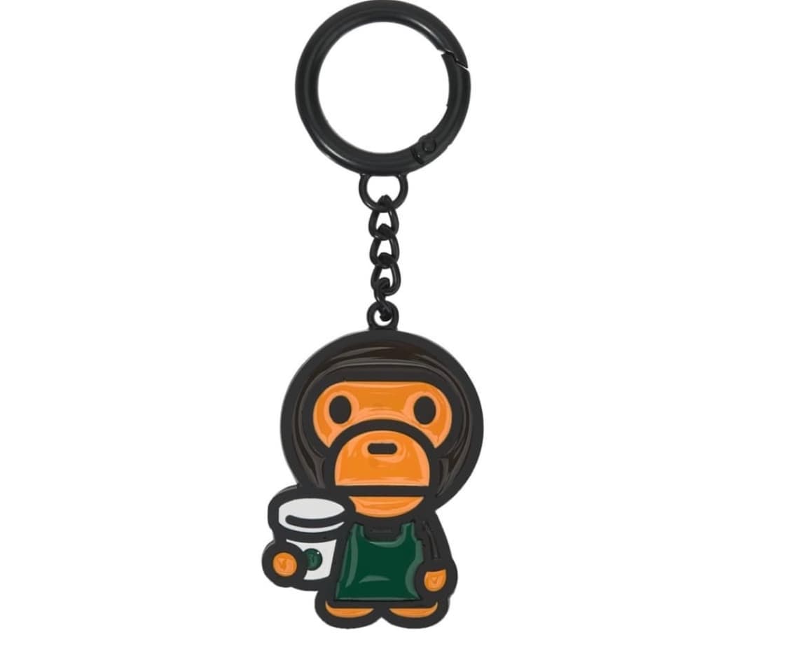 스타벅스 X 베이프 베이비 마일로 키체인 상품이미지1