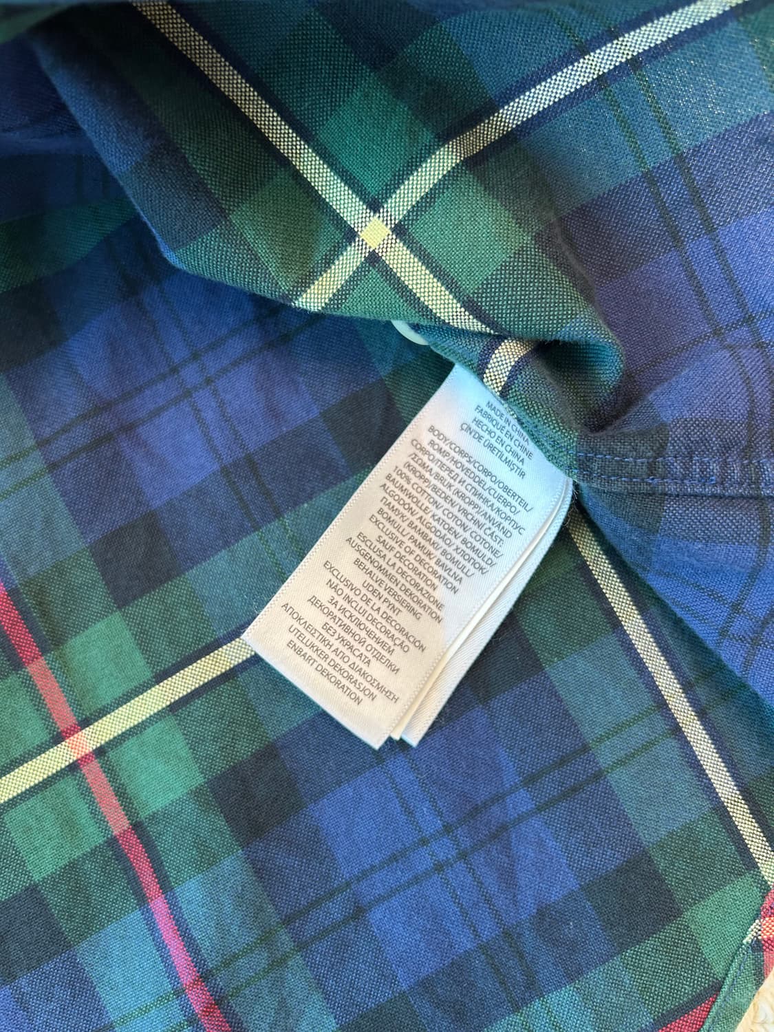 폴로 랄프로렌 체크 옥스포드 셔츠 (classic fit) 상품이미지7