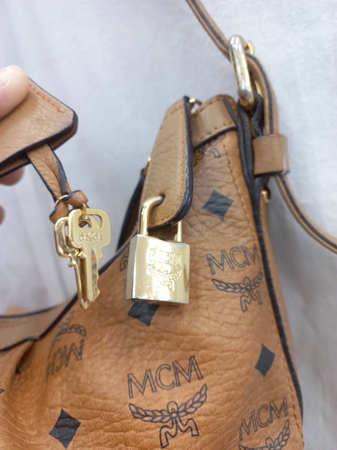 MCM 숄더백 가방 브라운 상품이미지4