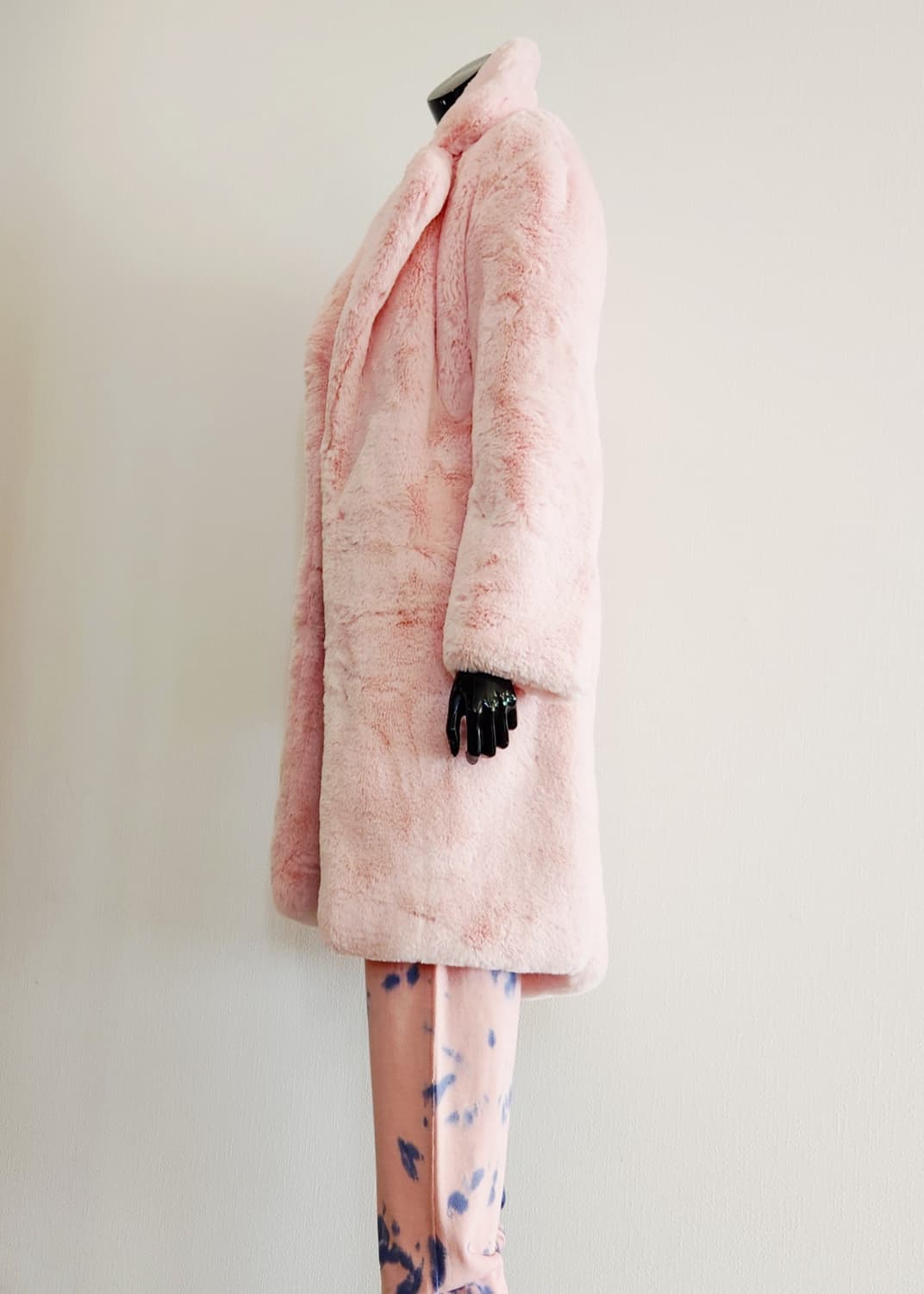 핑크 퍼코트 상품이미지3