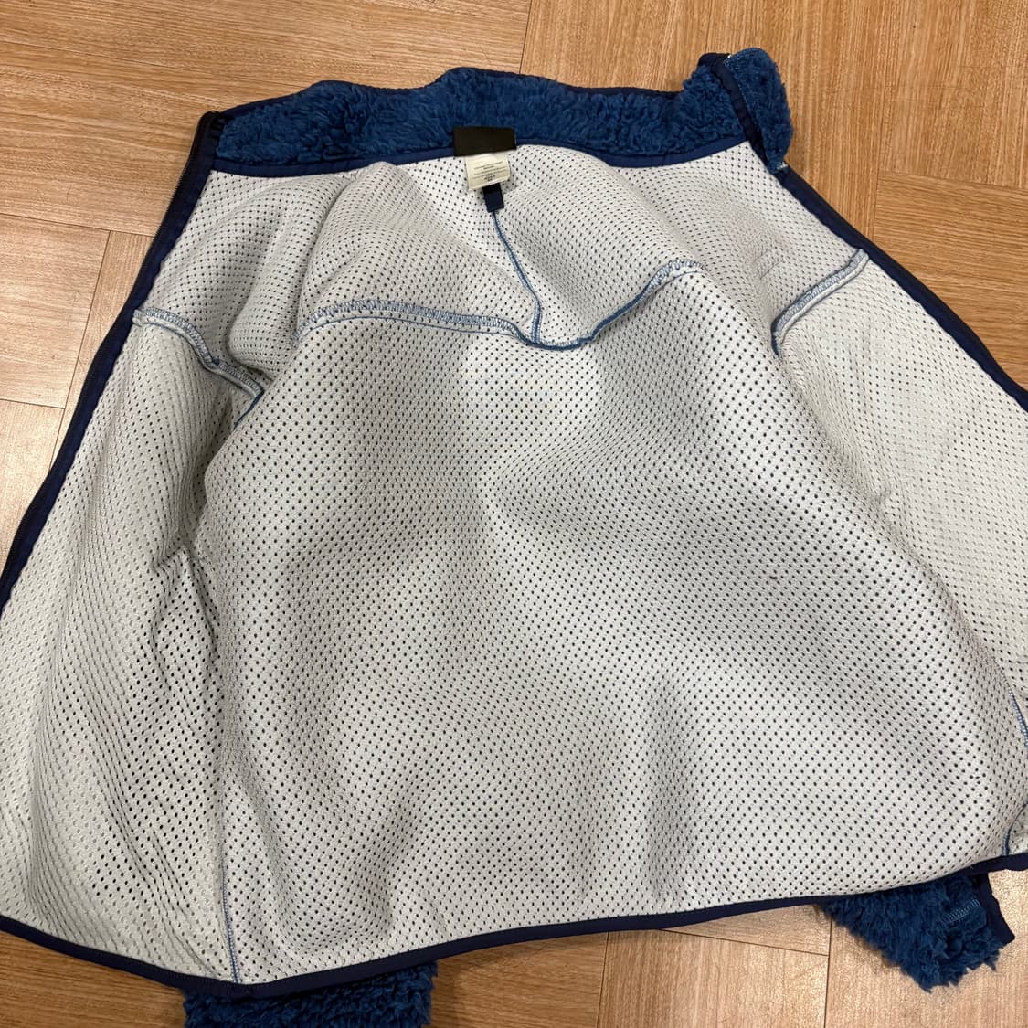 [M] USA 파타고니아 딥파일 후리스 가디건 자켓 네이비 플리스 상품이미지10