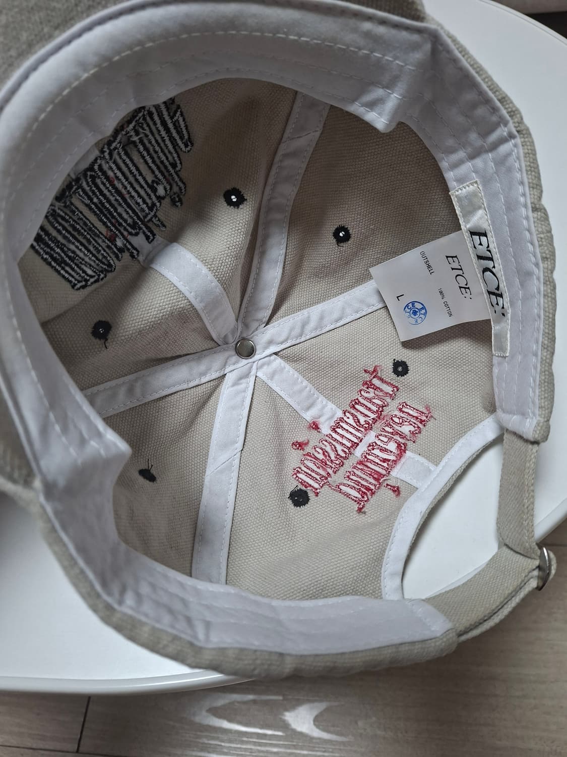 ETCE 볼캡 베이지 월드트라이브 상품이미지2