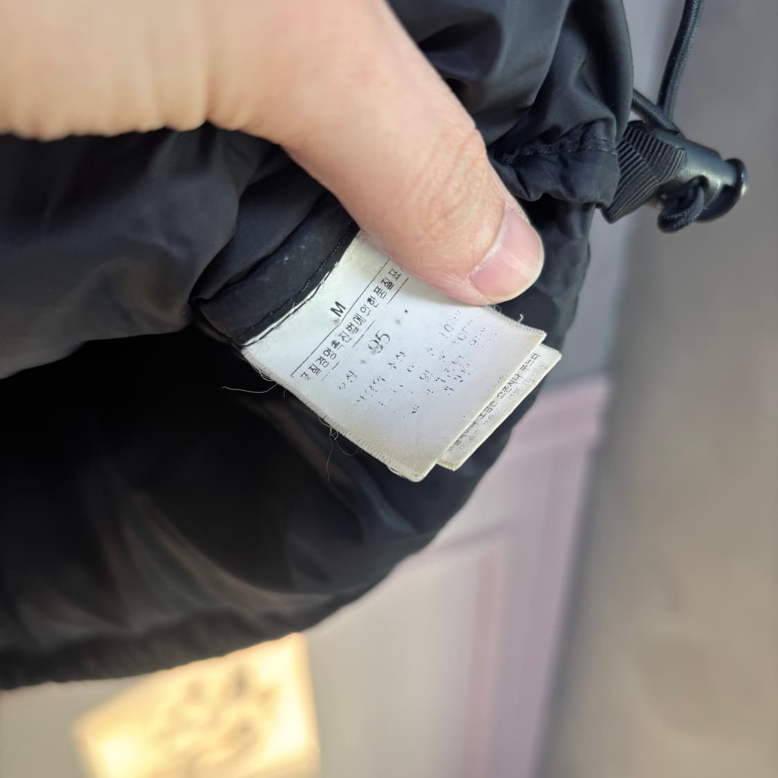 노스페이스 700 눕시 구스다운 패딩 블랙 상품이미지3