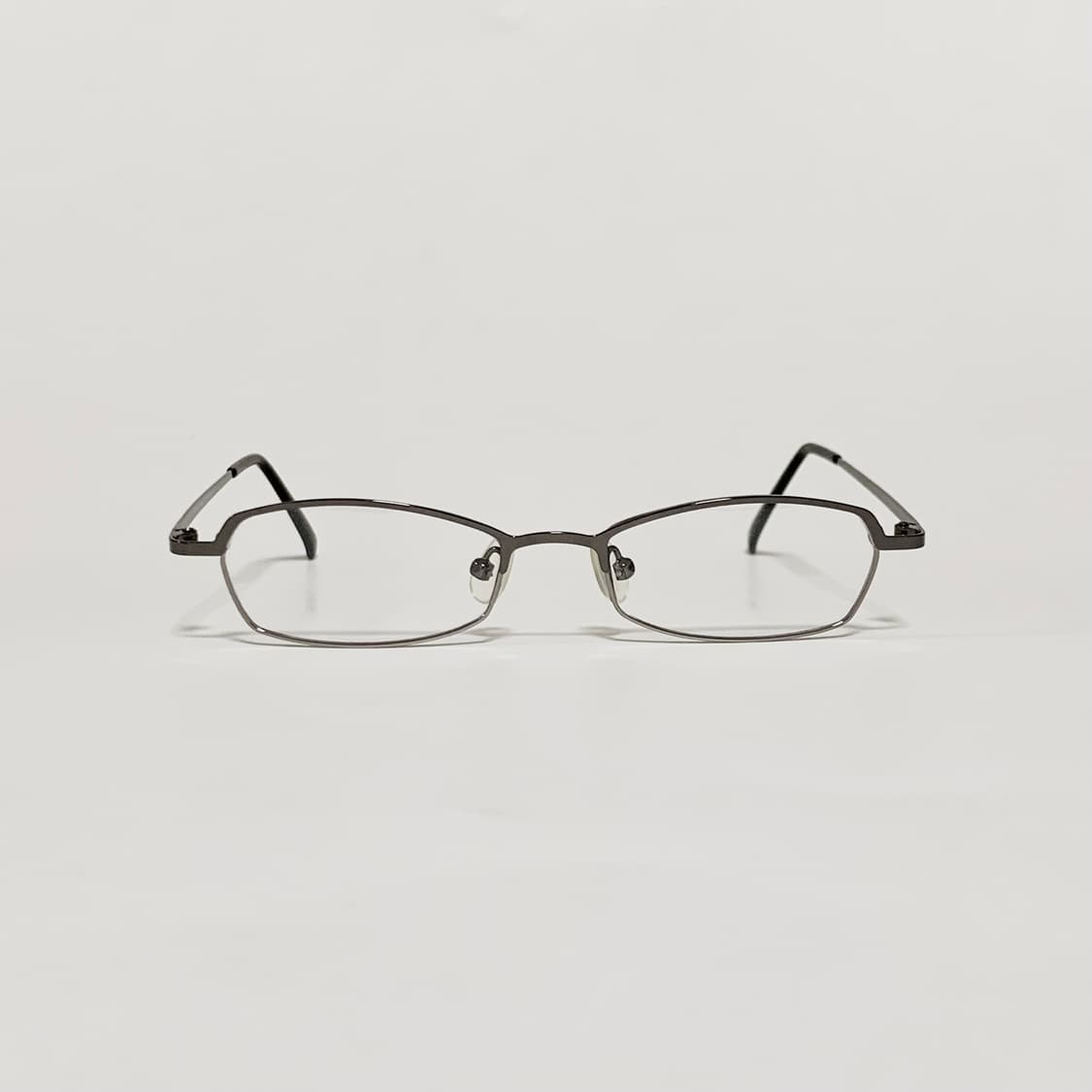 935 데드스탁 긱시크 실버 메탈 안경 빈티지 사각 슬림 스몰 픽키안경 상품이미지1