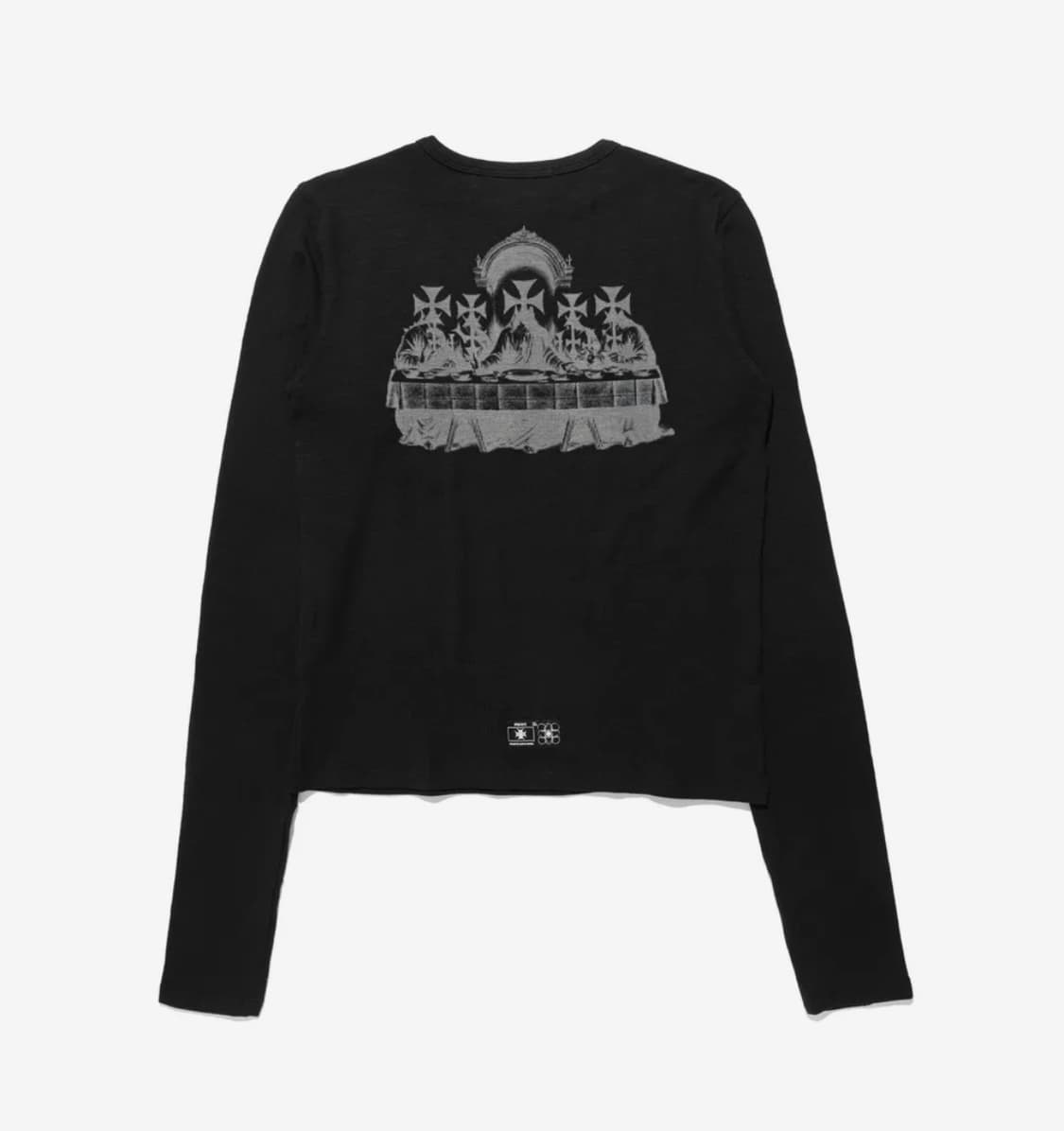 오퍼스0012 롱슬리브 블랙 S 상품이미지4