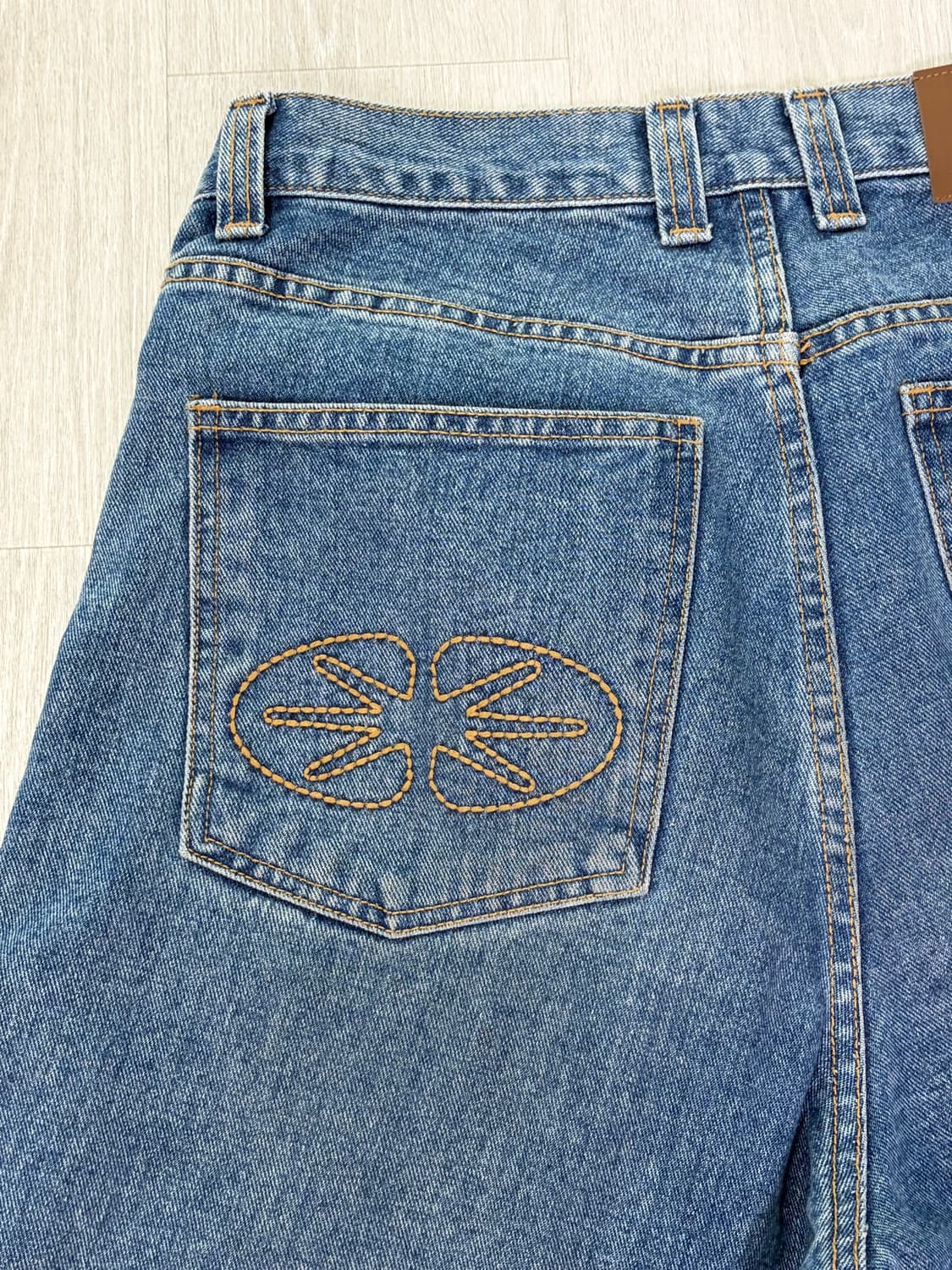ertr Essential Relaxed Denim Pants 블루 상품이미지6