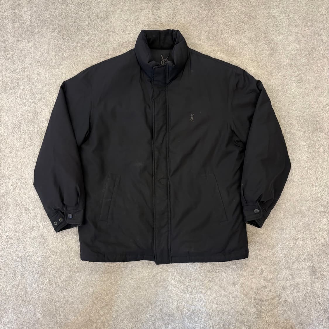 생로랑 블랙 다운 점퍼 패딩 상품이미지2