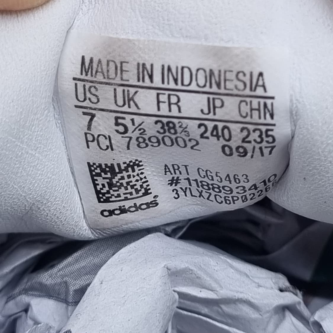 아디다스 슈퍼스타 화이트골드 여성스니커즈240 상품이미지6