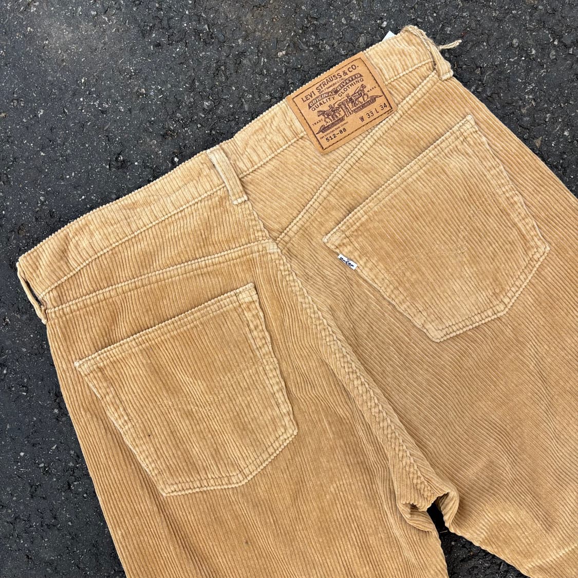 90년대 일본 리바이스 512 코듀로이 팬츠 상품이미지9