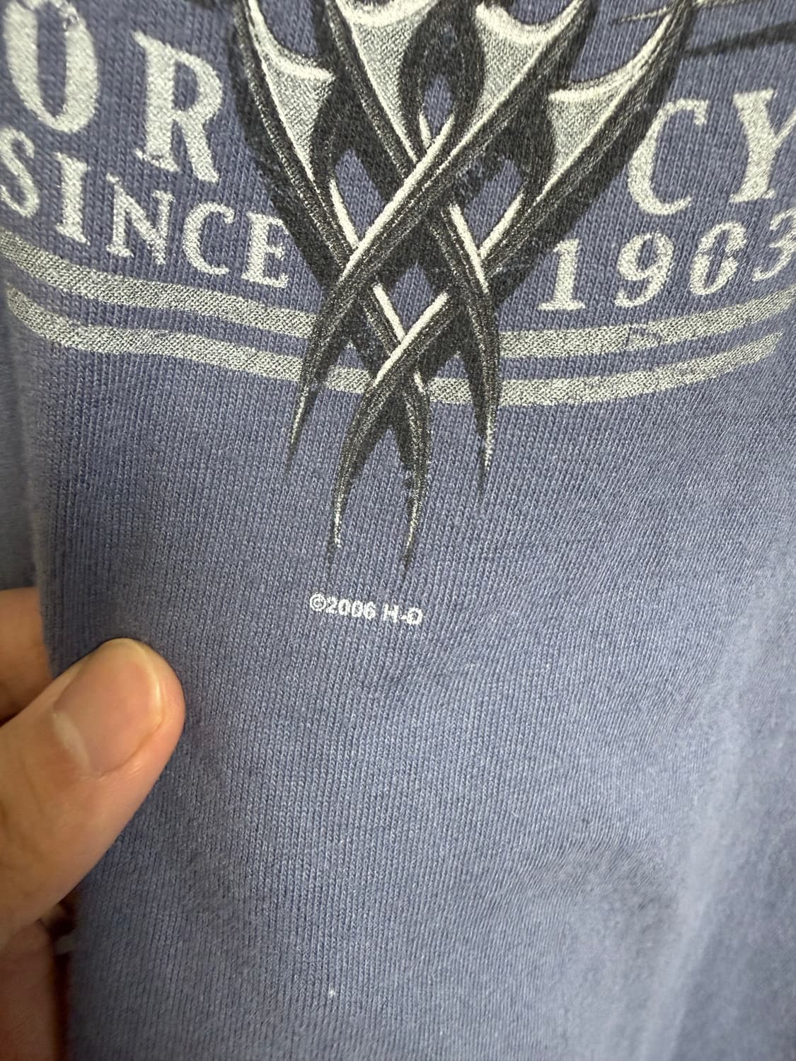 [XXL] 할리데이비슨 롱슬리브 2006 USA 상품이미지4