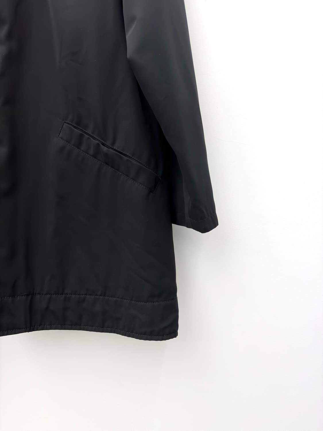 NYLON NECK SNAP COAT 상품이미지3