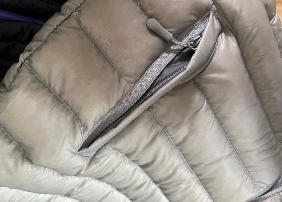 산산기어 서픽스 푸퍼 자켓 그레이 - 24FW 1 상품이미지10