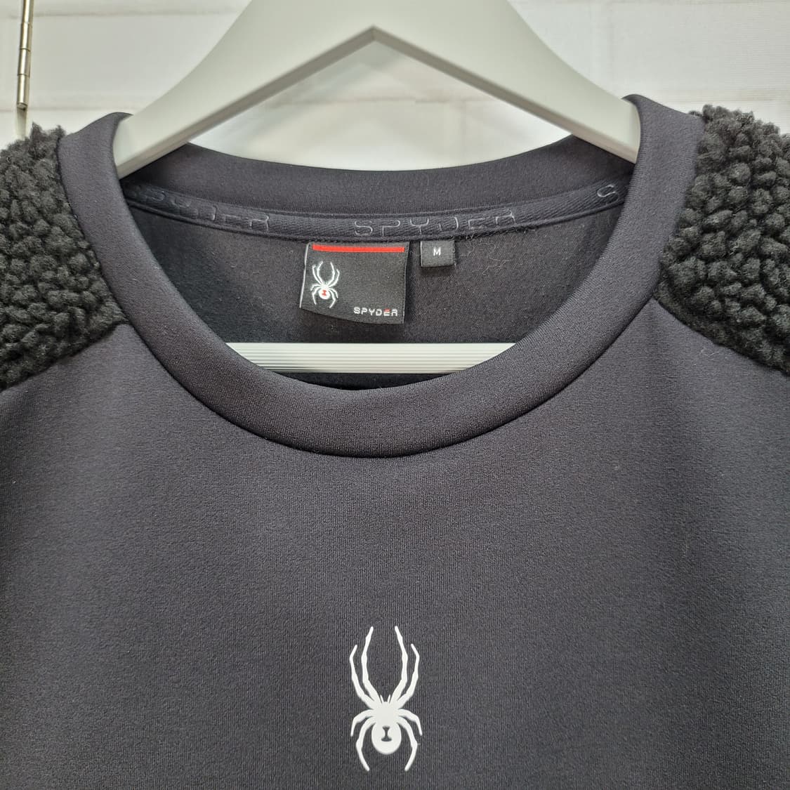 SPYDER 스파이더 뽀글이 맨투맨 긴팔 티셔츠 M 사이즈 상품이미지3