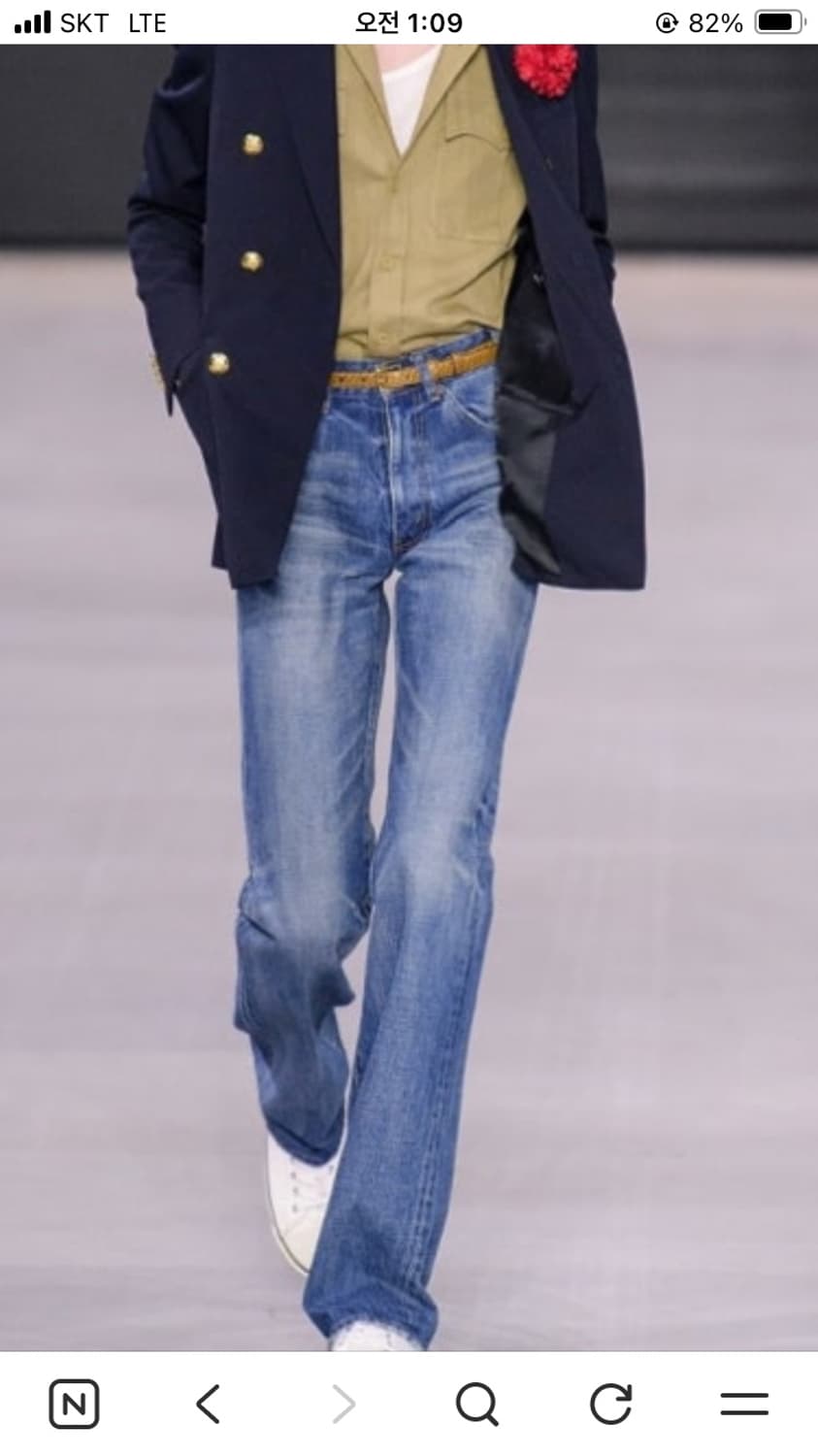 듀드나인 cv플레어진 유니온워싱진 라지팔아요 상품이미지8