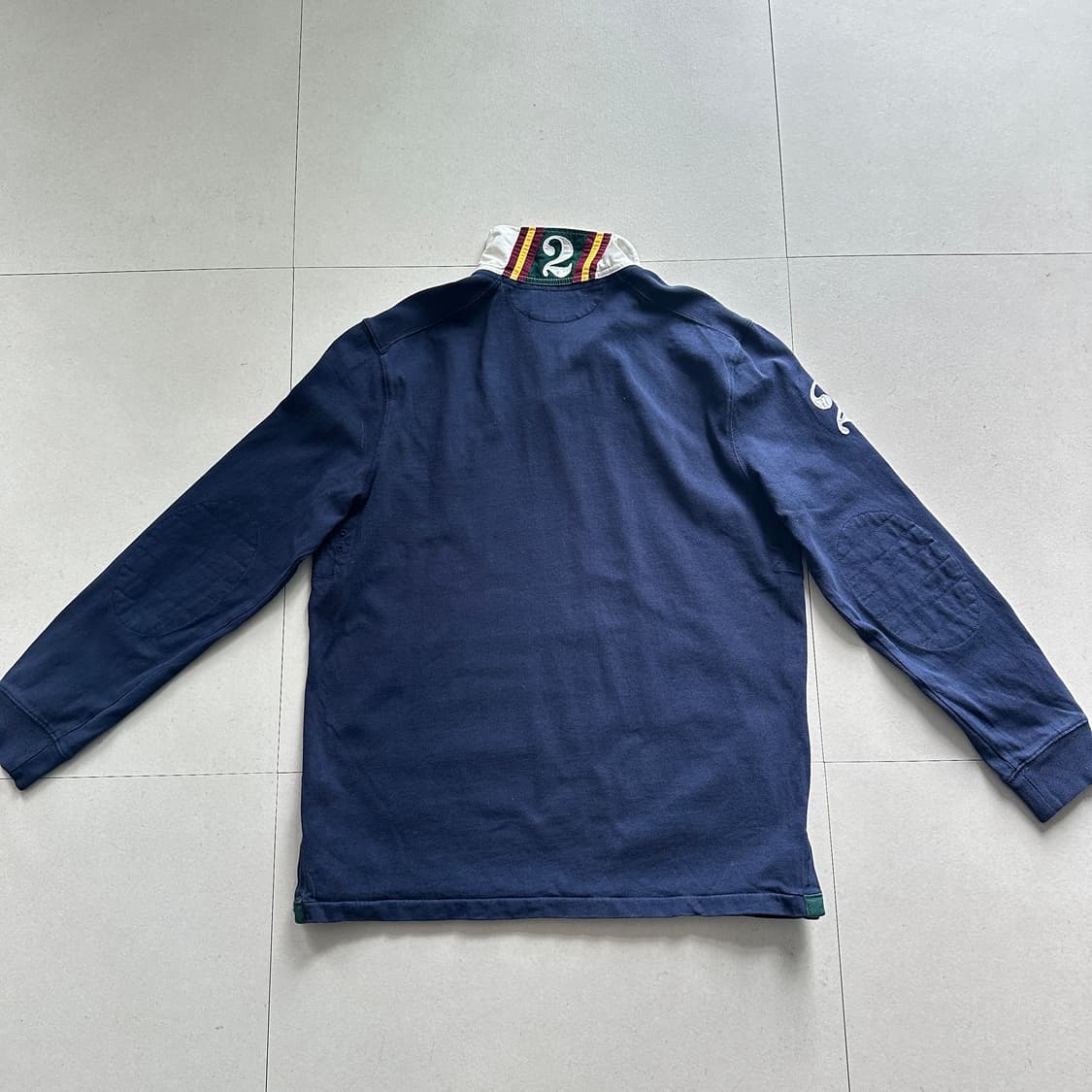 폴로 랄프로렌 빅포니 커스텀핏 넘버링 럭비셔츠 상품이미지6