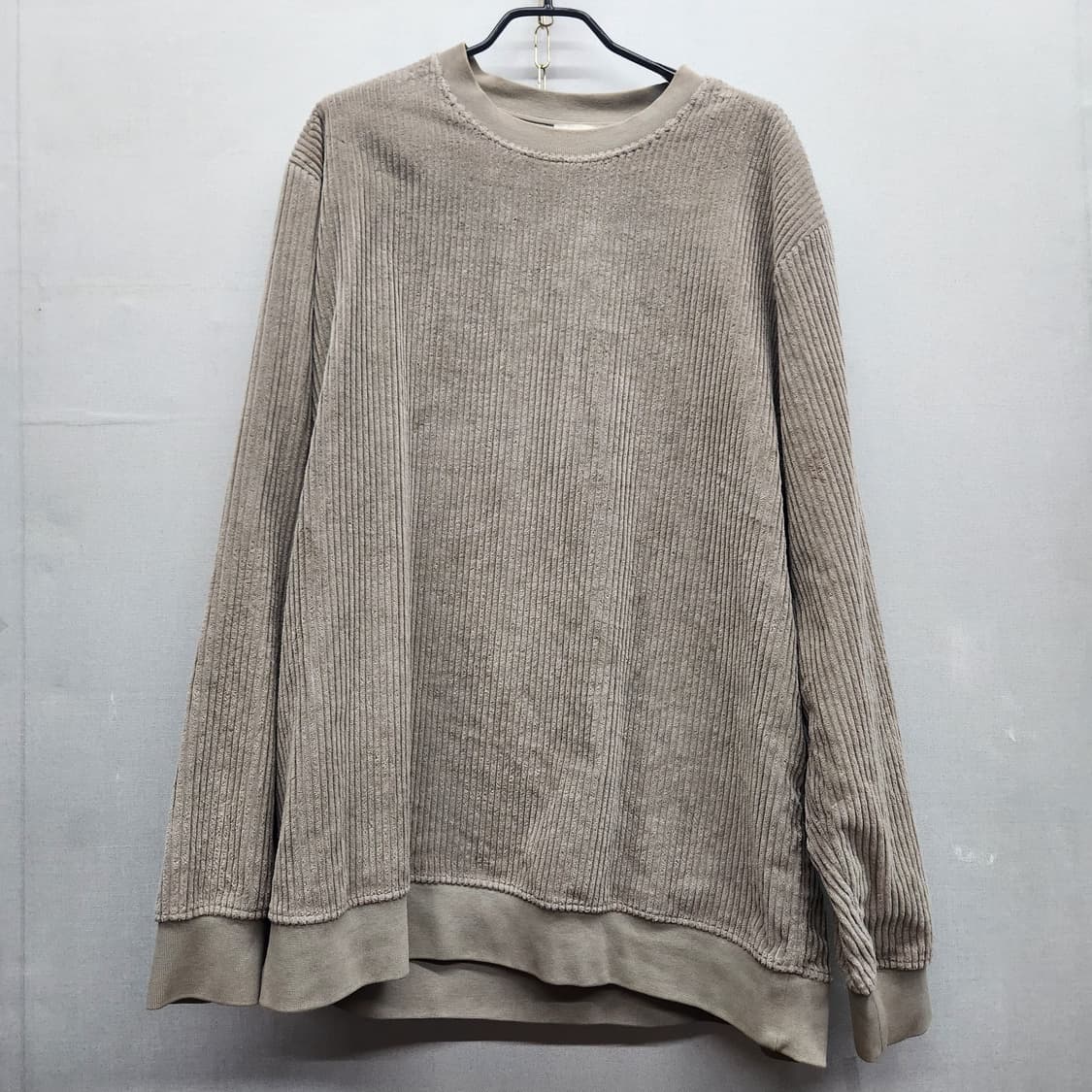 COS 코스 코듀로이 맨투맨 XL 상품이미지1