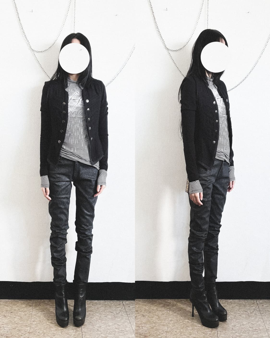 vov 나폴레옹 버튼 니트 가디건 자켓 상품이미지1