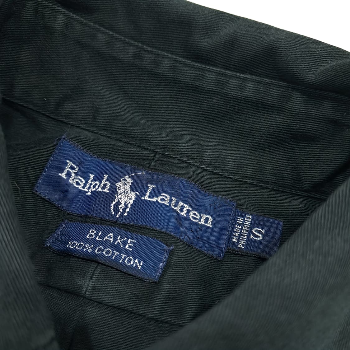 CK109 S 폴로 90s 레드포니 빈티지 블랙 셔츠 남방 상품이미지3