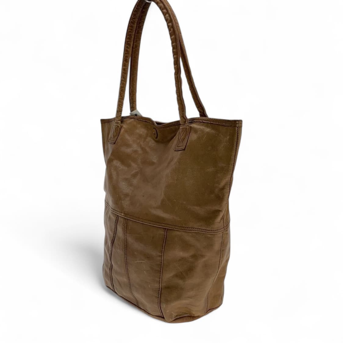 요시다 포터 소가죽 브라운 토트백 상품이미지3