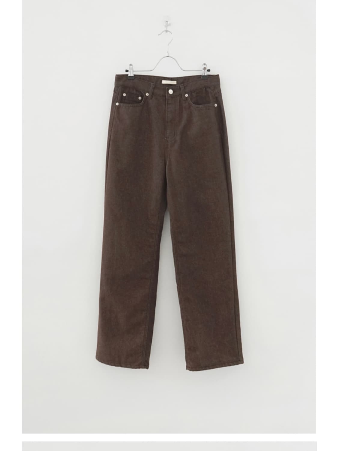 에프터먼데이 브라운 워싱데님 S 상품이미지6