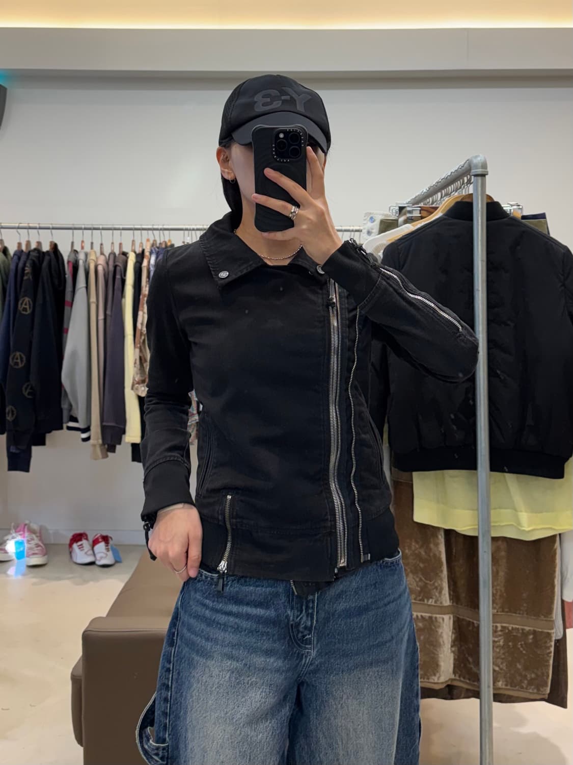 디젤 캔버스 멀티 지퍼 라이더 자켓 상품이미지7