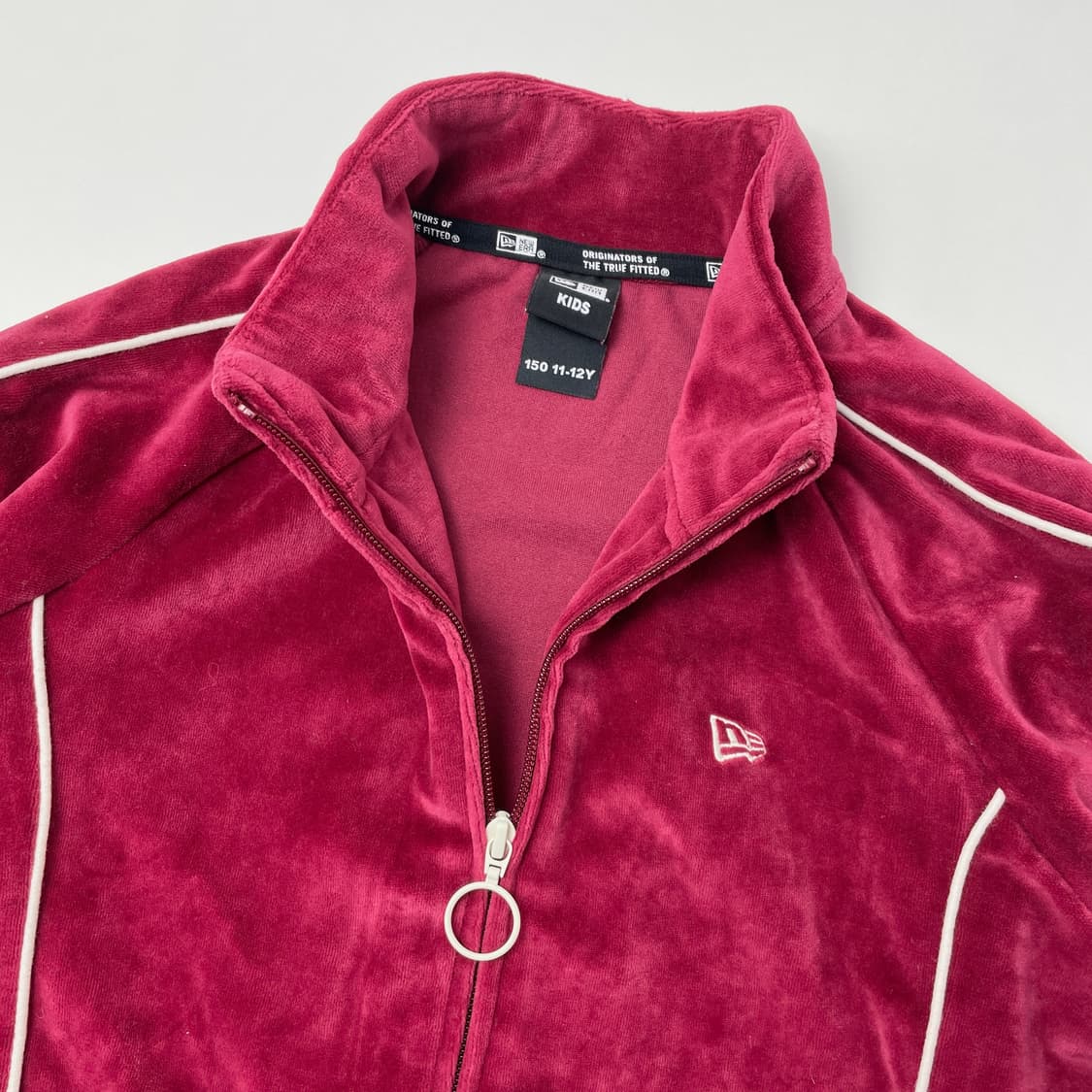 [중고] 뉴에라 키즈 벨벳 트랙 세트 버건디 상품이미지4