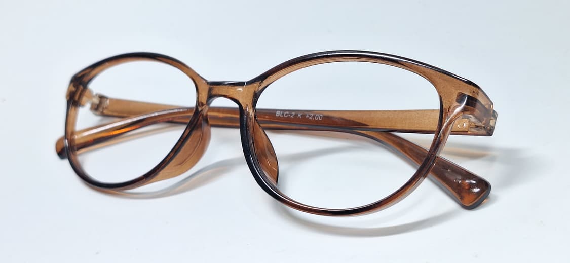 일본 빈티지 보스턴 브라운 뿔테 안경테 134mm BLC-2 y2k 상품이미지3