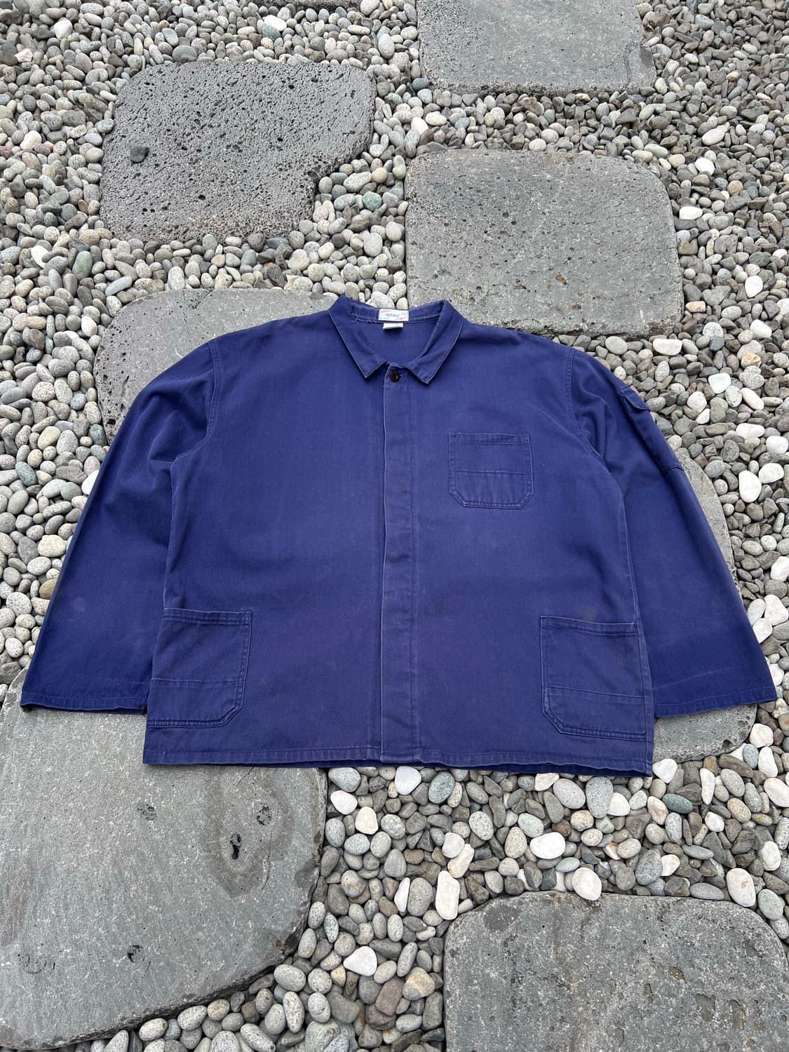 BIG SIZE OLD WORK WEAR VINTAGE 프렌치워크자켓 상품이미지1