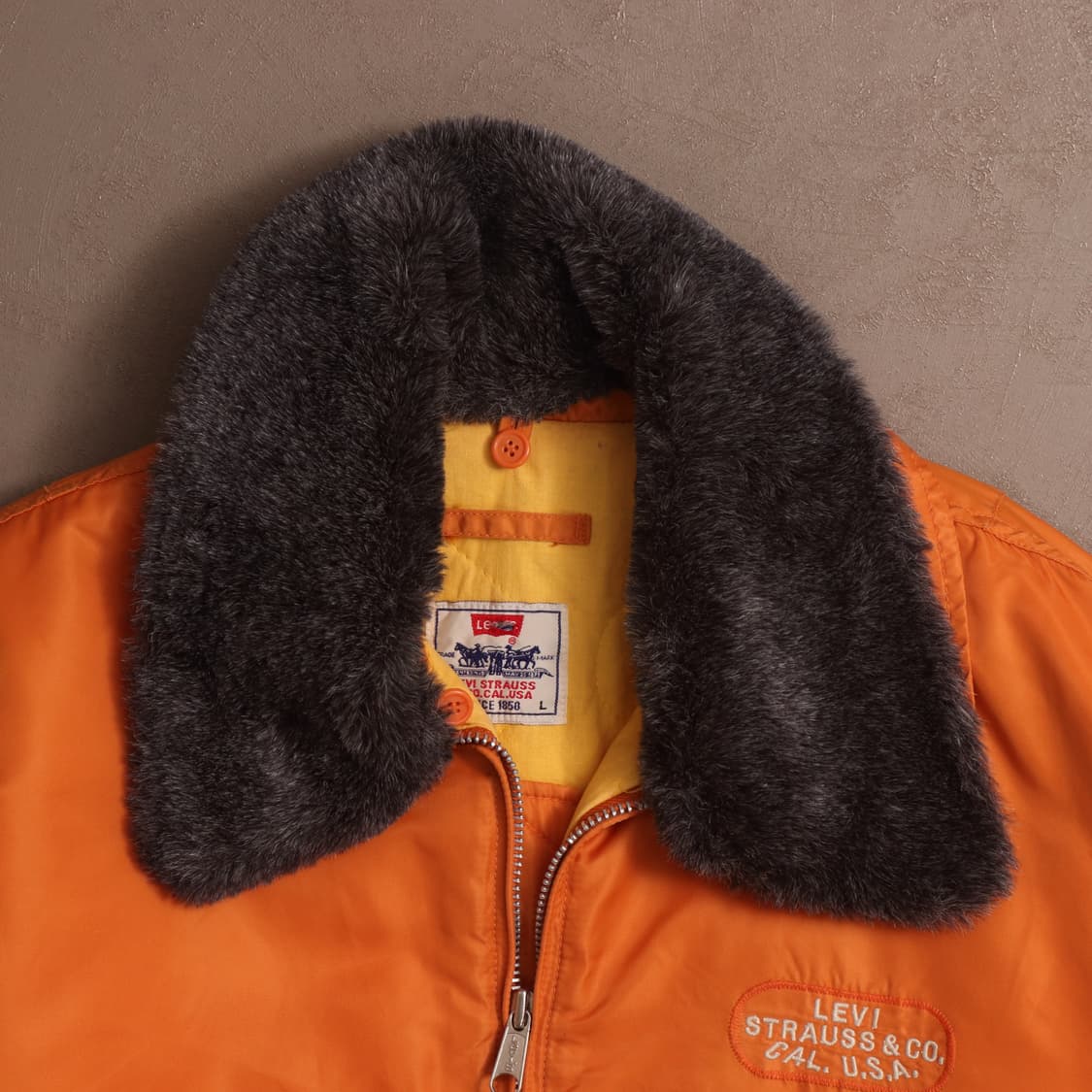 90's 리바이스 USA 퀄팅 셰르파 점퍼 A1858 상품이미지2