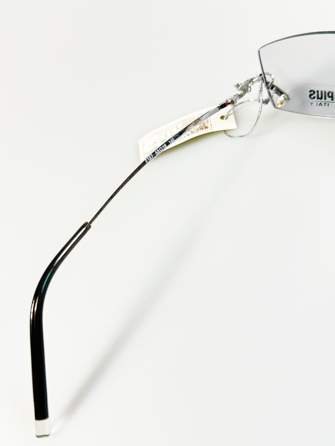 R&B EYEWEAR 실버 메탈 무테 스퀘어 프레임 빈티지 안경 상품이미지7